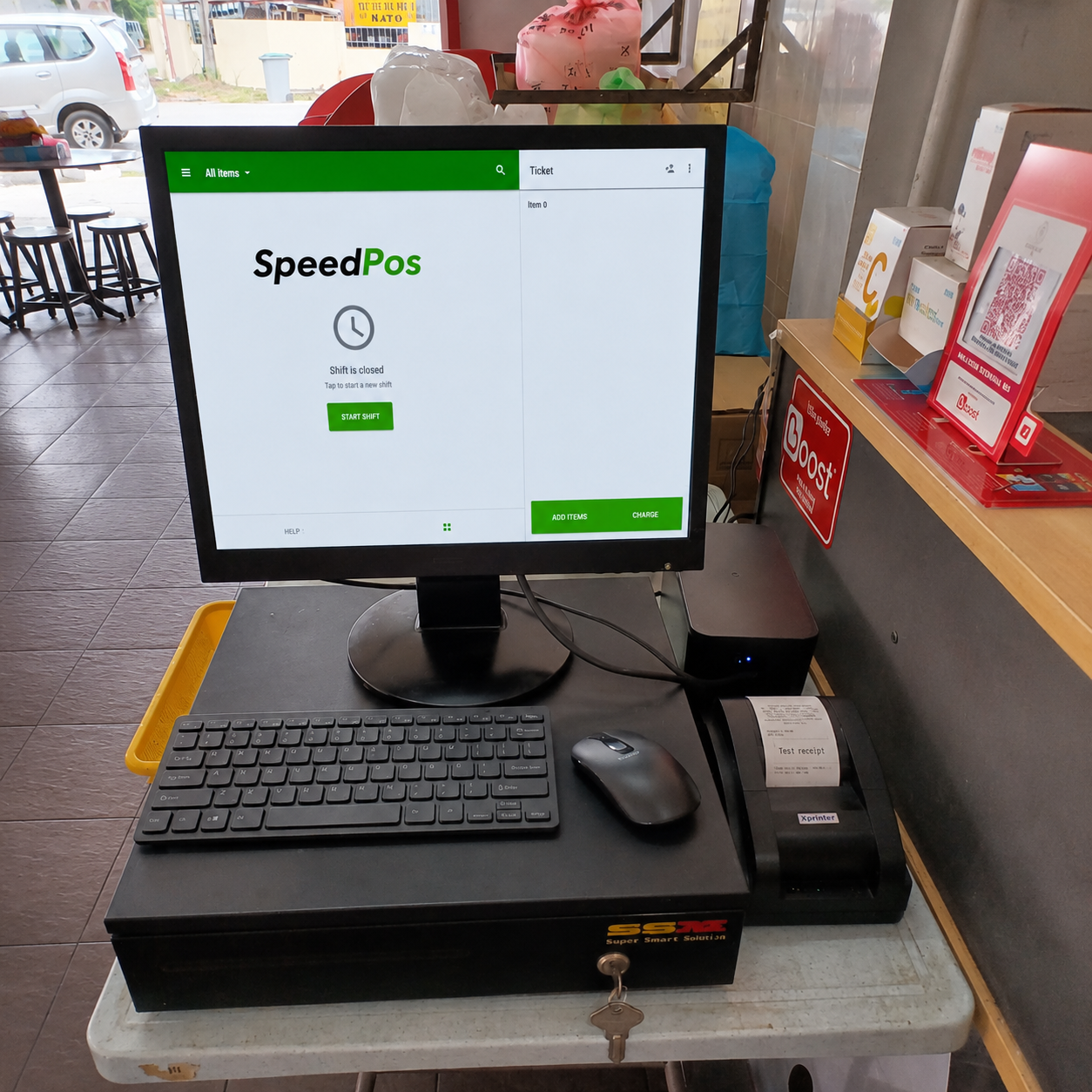 SpeedPos POS interface