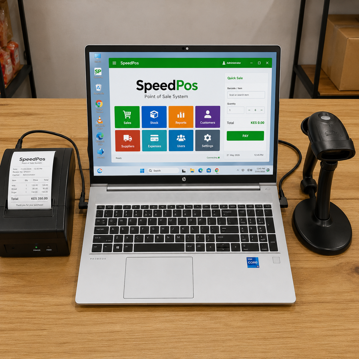 SpeedPos system overview